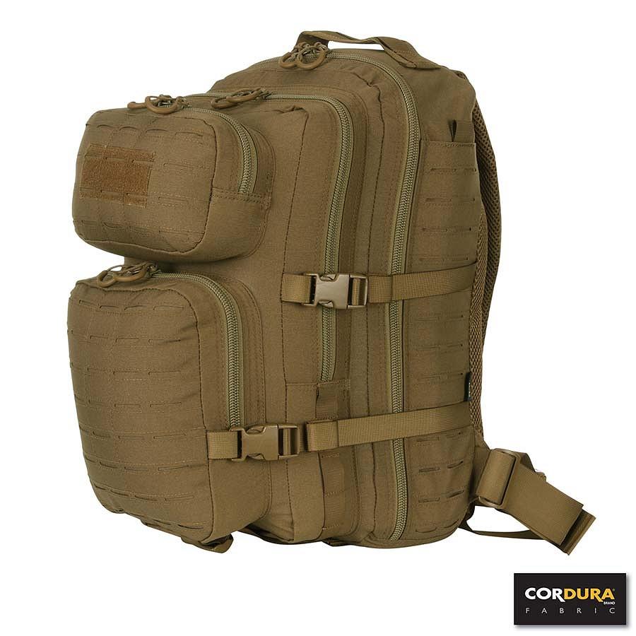 Lasercut Tactical Rugzak Coyote(40 Liter)-3498-a